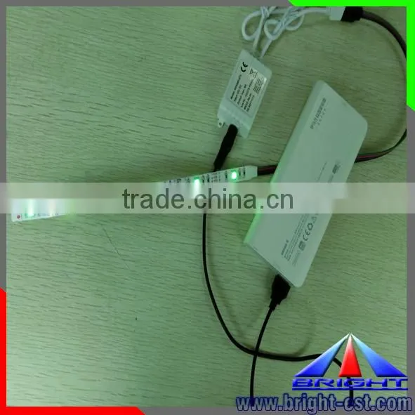 ShenZhen Factory Storefront Led Lights RGB 5050/3528 5v/3.7V Led Strip Light With RF Controller