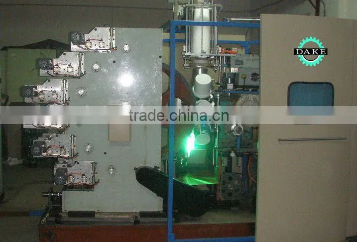 DAKE-350T plastic bucket offset printing machine for injection bucket