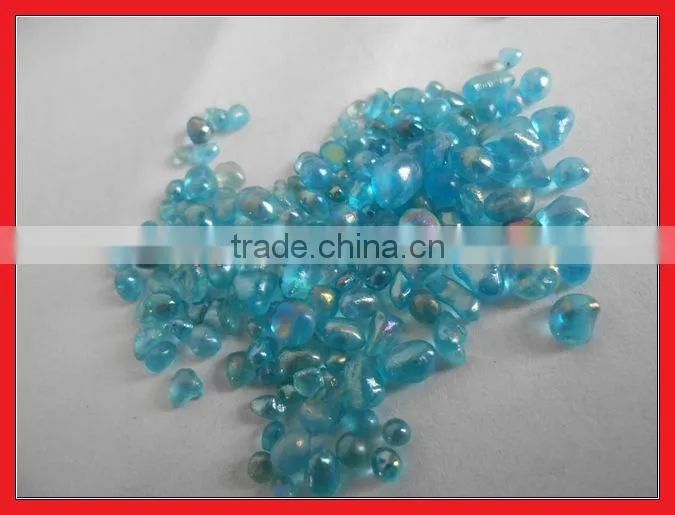 Glow in Dark Glass Chips for Decoration