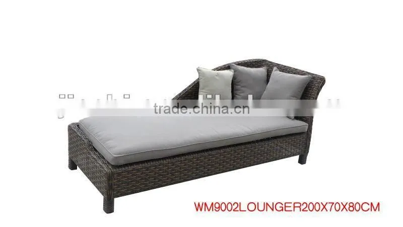 hot-sale rattan sofa bed set