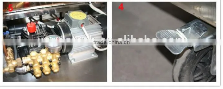 Industrial steam cleaner, hot steam pressure washer