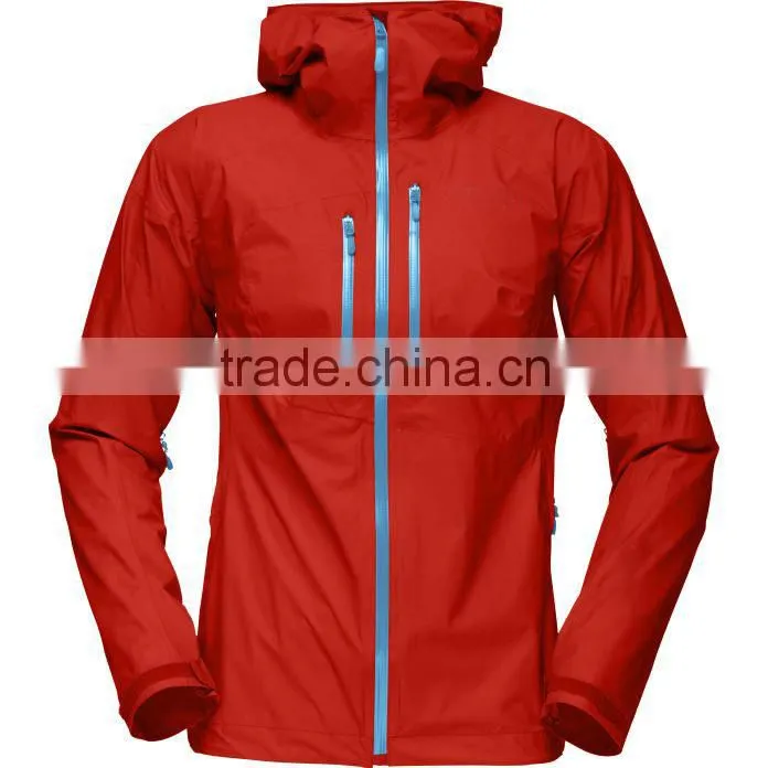 Fashion design outdoor waterproof hooded jacket women