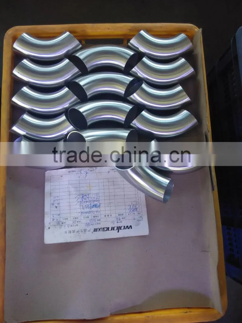 Factory direct sales All kinds of stainless steel butt welded seamless pipe fitting