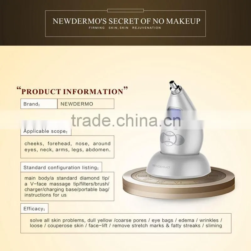 NEW Multifunctional Facial Blackhead Extraction Skin Whitening Beauty Microdermabrasion Handheld Machine