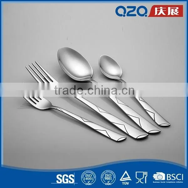 Flaware set dinner cutlery set set polish designs handle restaurant tableware