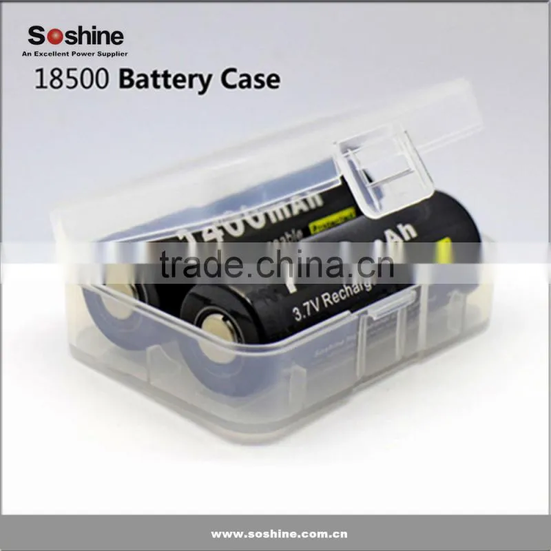 18500 battery holder case plastic battery case for 18500
