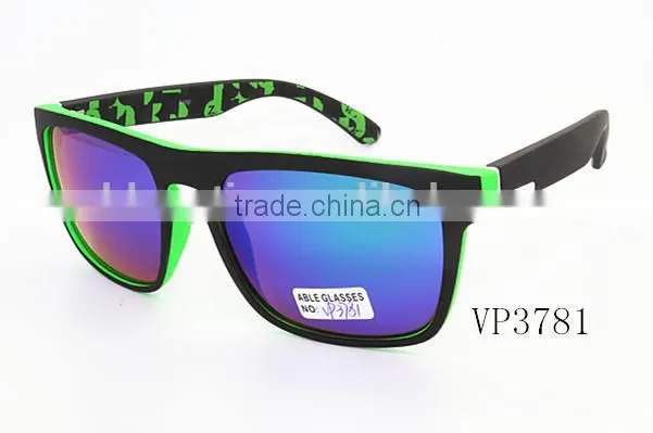 men plastic custom cheap sunglasses with low MOQ