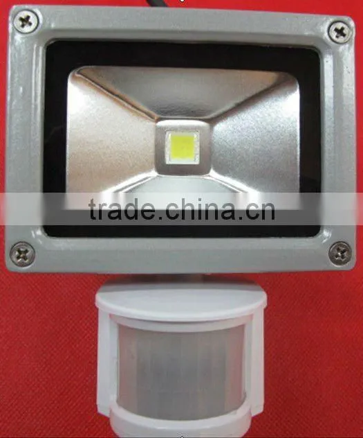 outdoor led flood light with pir sensor10W/20W/30W/50W with CE/RoHS