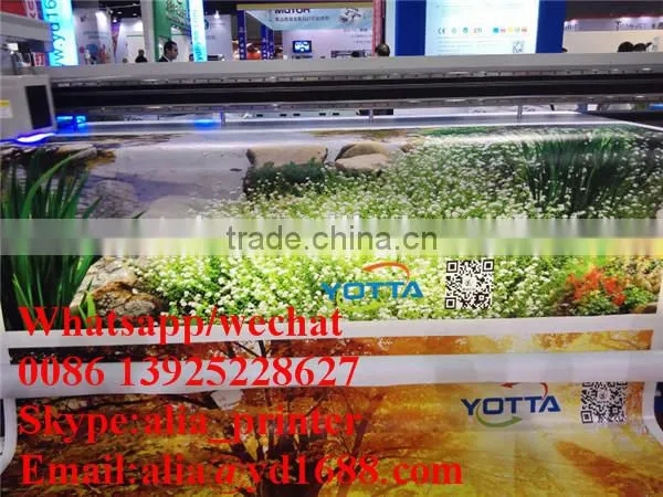 eco solvent led uv flatbed printer uv roll to roll printer 1024i printheads 3.2m