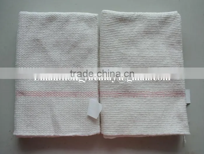 Stitch bonded nonwoven 100%recycled cotton floor mop cloth