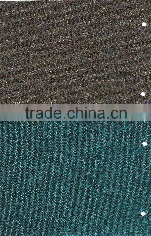 New Design shining glitter fabric for wallpaper/handbags/shoes
