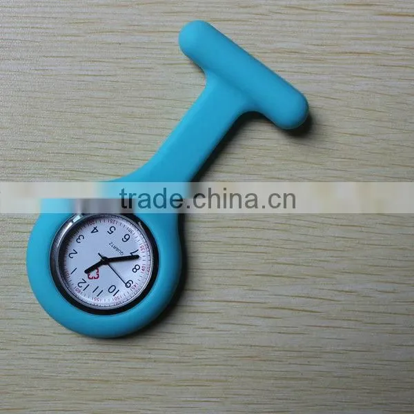 High Quality Silicone Nurse Watch With A Pin
