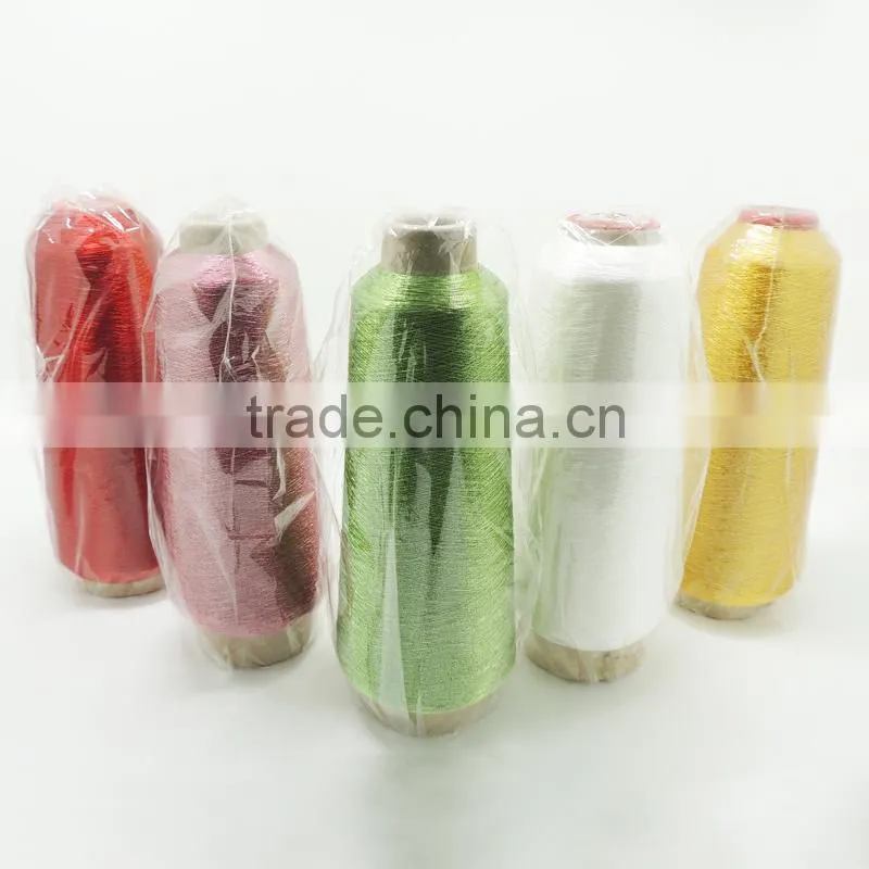 M MS ML MX MH types metallic yarn for embroidery knitting