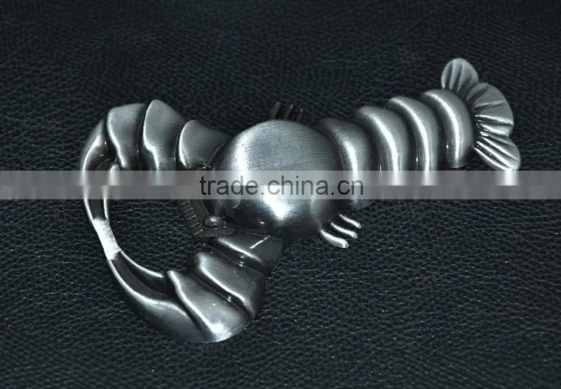 lobster shape metal bottle opener with sound