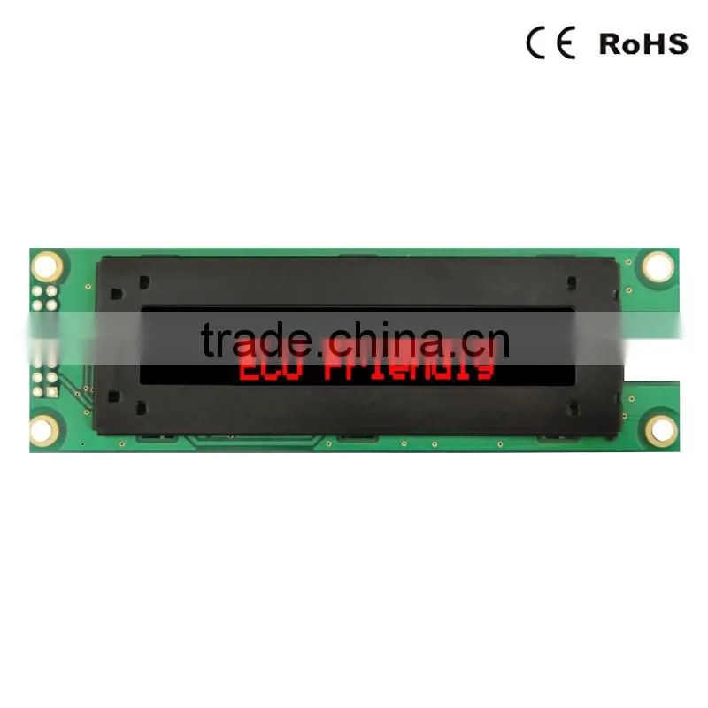 OLED display 20x2 Red character oled display module with I2C interface