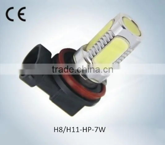 Factory Price High Power auto led fog light 7.5w 12v with lens