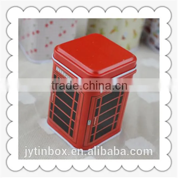 Eco-friendly retangular ten tin box airtight retangular tea tin box