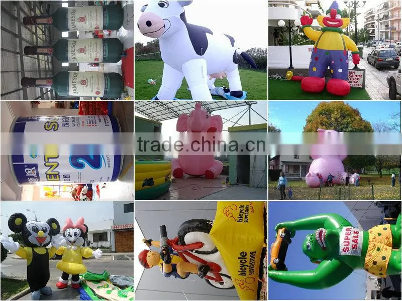 giant inflatable advertising cartoon elephant