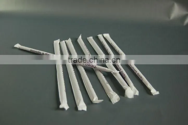yi wu individually wrapped drinking straws