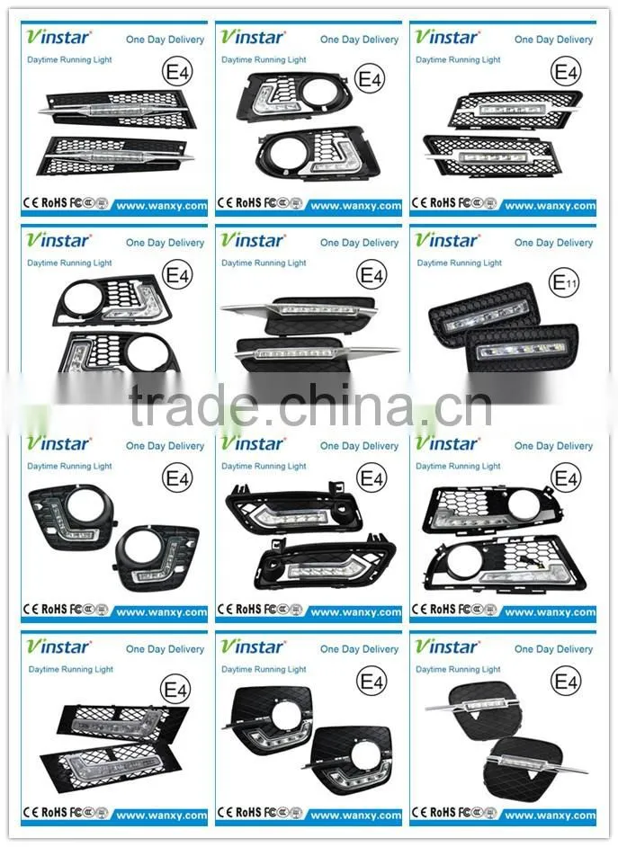 E4 approved Vinstar high power led drl daytime running light for BMW E90