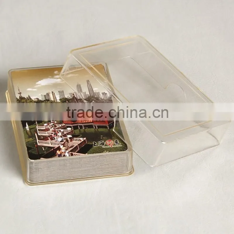 Combining strong fashion with tradition Shanghai impression playing cards