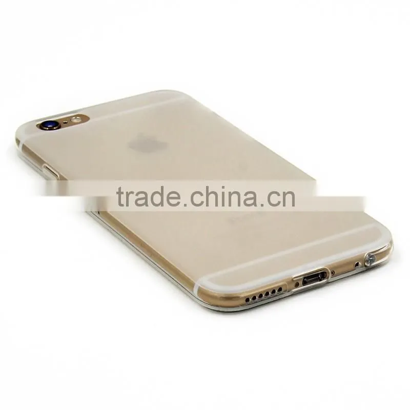 Custom Clear PP 0.35mm Ultra Thin Mobile Cover for iPhone, case for iPhone 6 plus