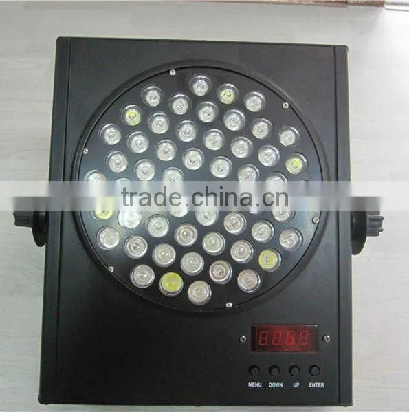 54*3W RGBW sound control music light