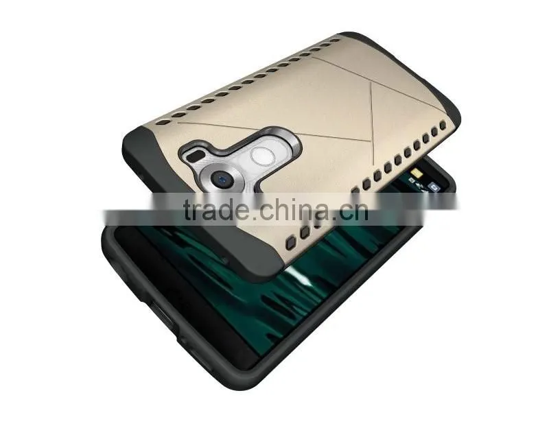Shockproof 2 in 1 Shield Compatible with Mobile Phone Cases For LG pro