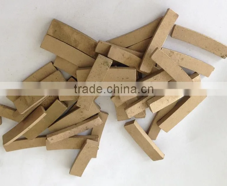 High quality marble diamond segmented gang saw tips for sale