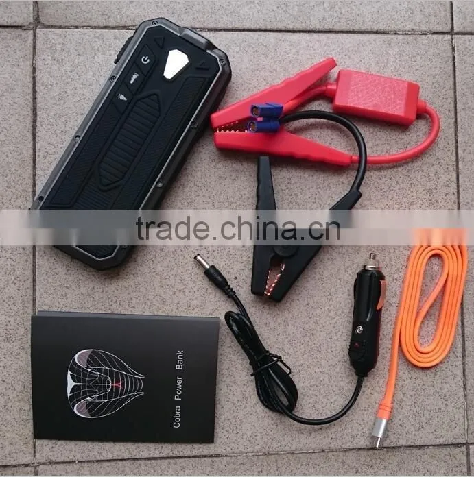 Portable Travel Charger fast car charger peak 400A 7500mah 12v car power bank