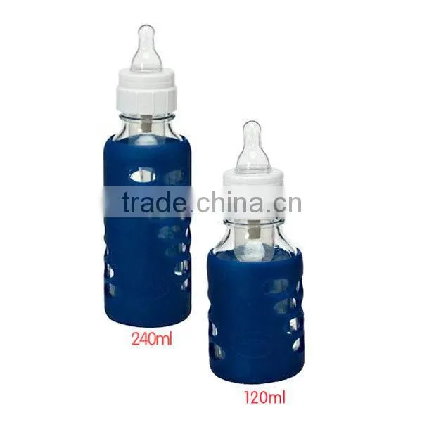 fashionable colorful heatproof resuable silicone bottle sleeve