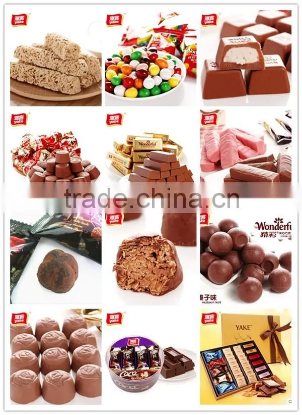 Yake halal filling chocolate candy