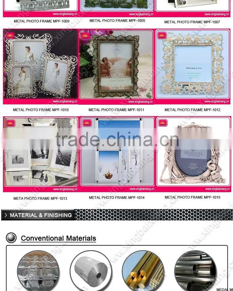 eiffel zinc alloy die-casting photo picture frame