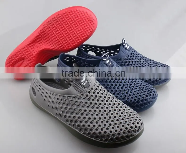 New design 2016 cheap summer beach men eva clogs from china