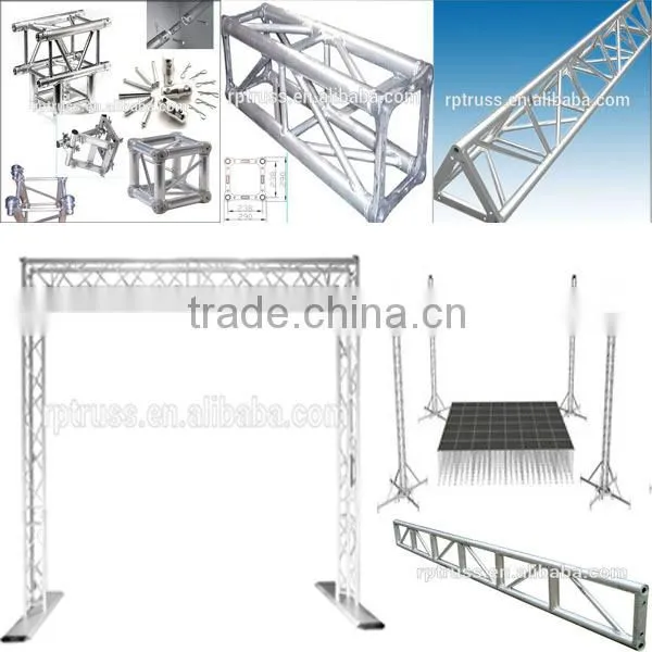 Professional aluminium booth trusses for exhibition - custimized offering