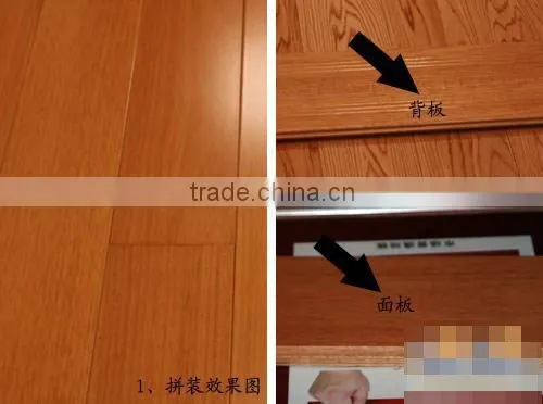 Handscraped Sapele Engineered African Hardwood Flooring