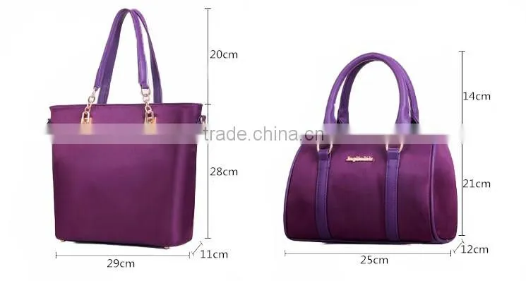 New arrival handbags set 6pcs in 1 set new style ladies handbag set