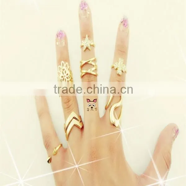 cheap plain finger nail ring designs, long finger rings