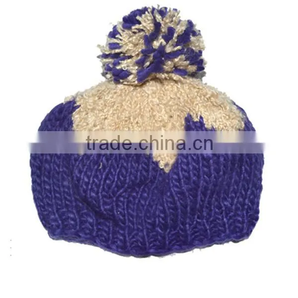 Knitted Pattern Crochet Baby Hat Wholesale