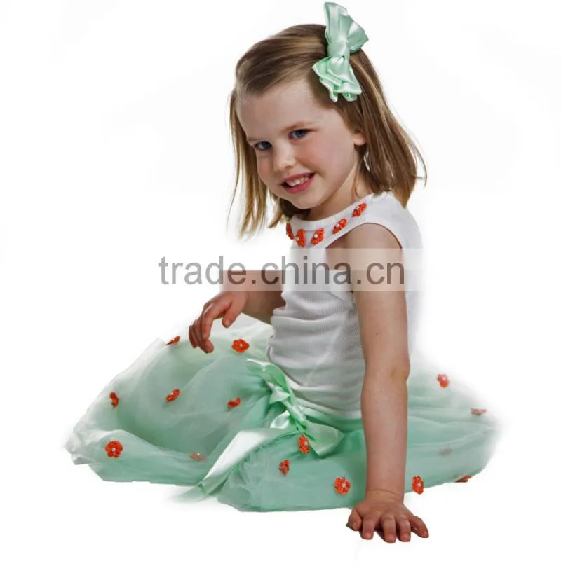 2015 wholesale costume party with fluffy girls dresses party dresses for teenagersJuly 4th national day party prom dress