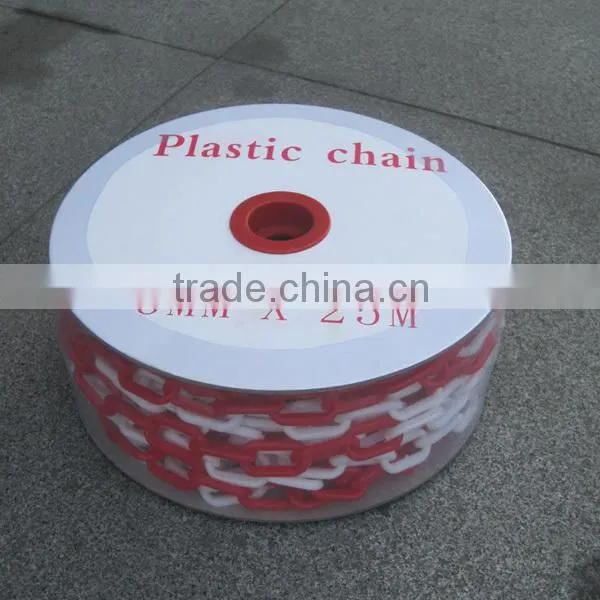 Red White or Black Yellow Long Plastic Bike Chain