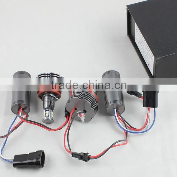 led headlight h8 40w led marker angel eyes 8 led 3528 1400lm 6000k white halo light for bmw e90 e91 e82 e87 f01 f02 e60 e61 x5