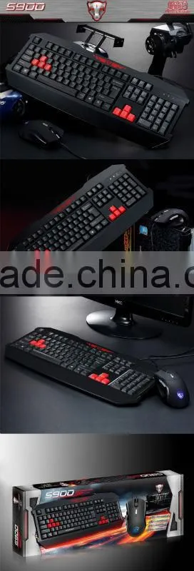LED gaming keyboard mouse combo wholesale