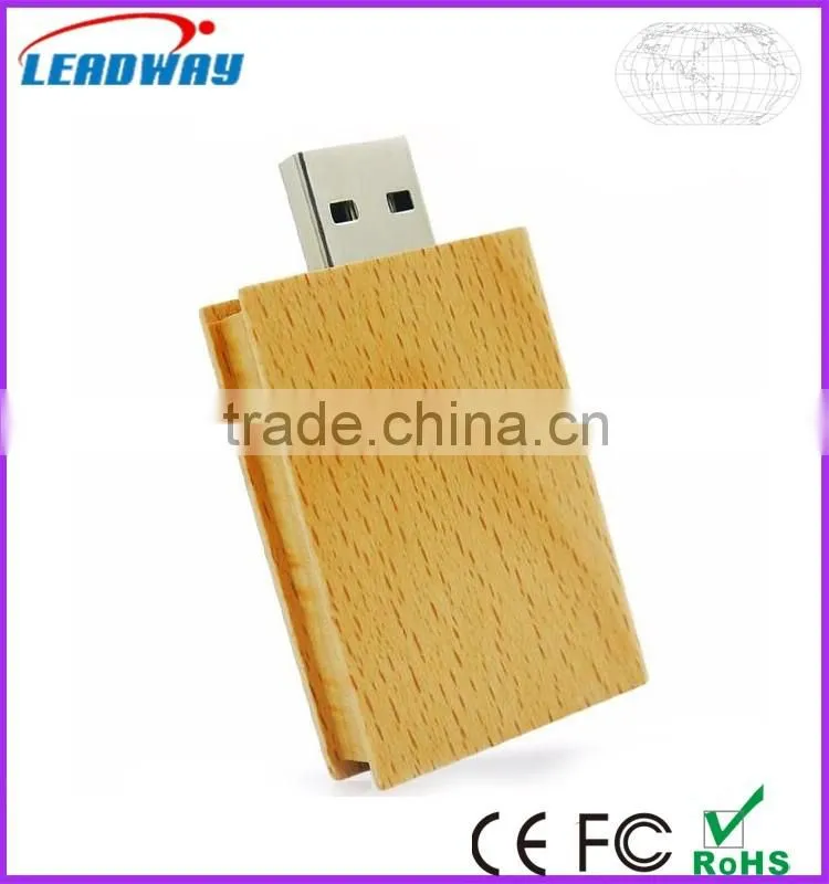 Wooden Bible Book USB 2.0 Flash Drive
