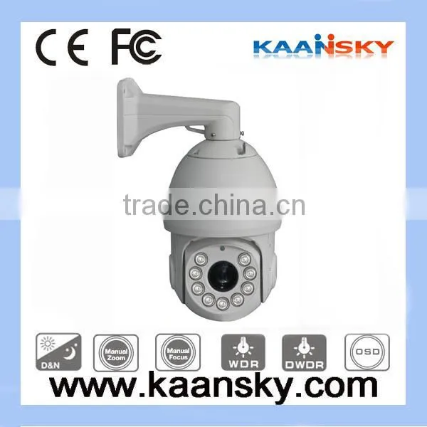 120M Night Vision 30X 1/3 CCD 700TVL Analog Intelligent Auto Tracking ptz Camera KST-SD108