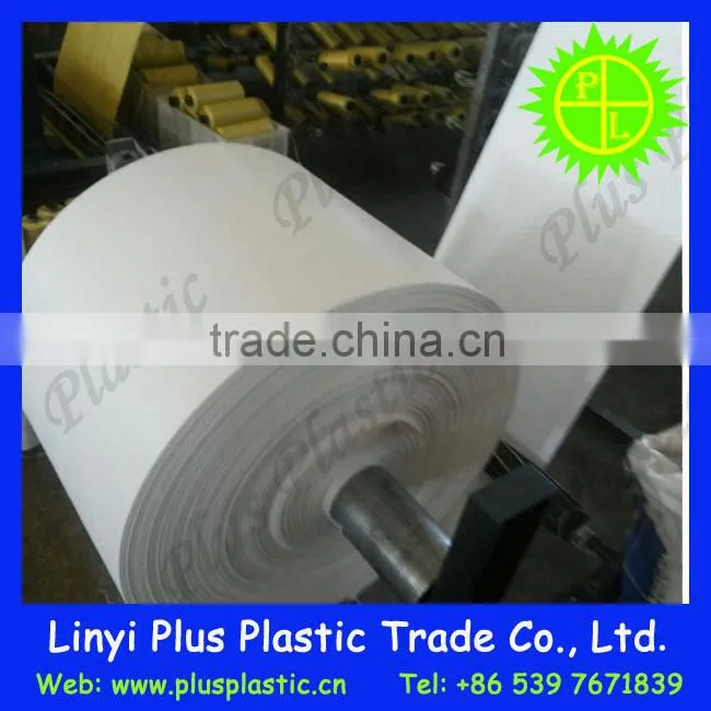 pp woven roll tubular woven fabric tube woven polypropylene tube