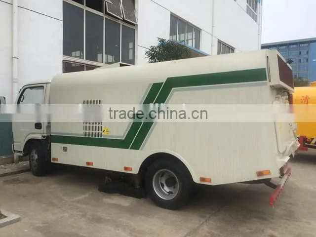 Quality 100% guaranteed 4x2 dongfeng 4cbm vacuum road cleaning vehicle
