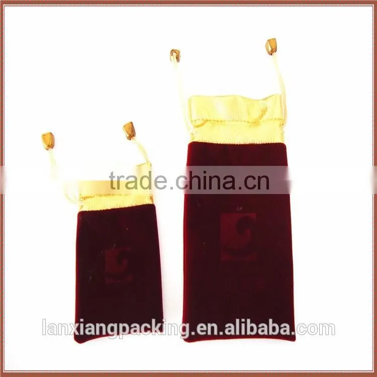 2015 New Fashion Custom Drawstring Jewelry Pouch With Logo