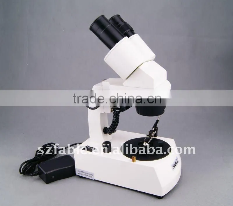 Upright type Gem Microscope FGM-U2-19 with long-life LED light source
