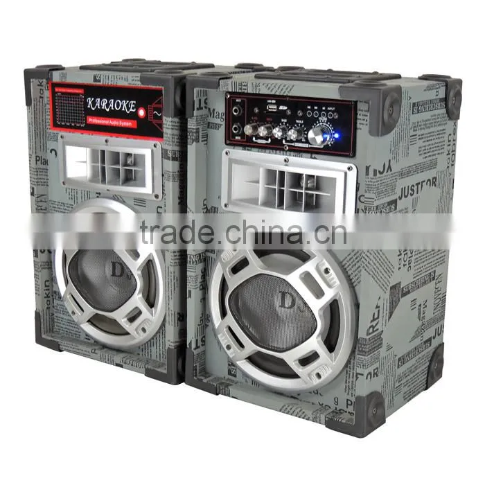 2.0 professional audio speaker with bluetooth function